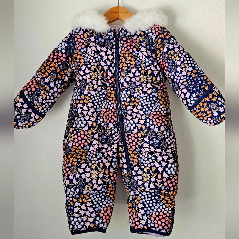 Floral Kids One Piece by - Multicolor
